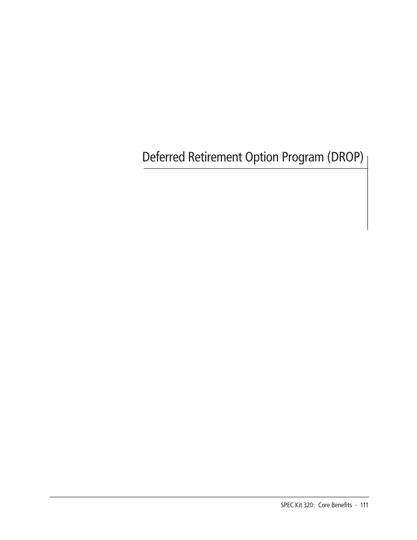 SPEC Kit 320: Core Benefits (November 2010) page 111