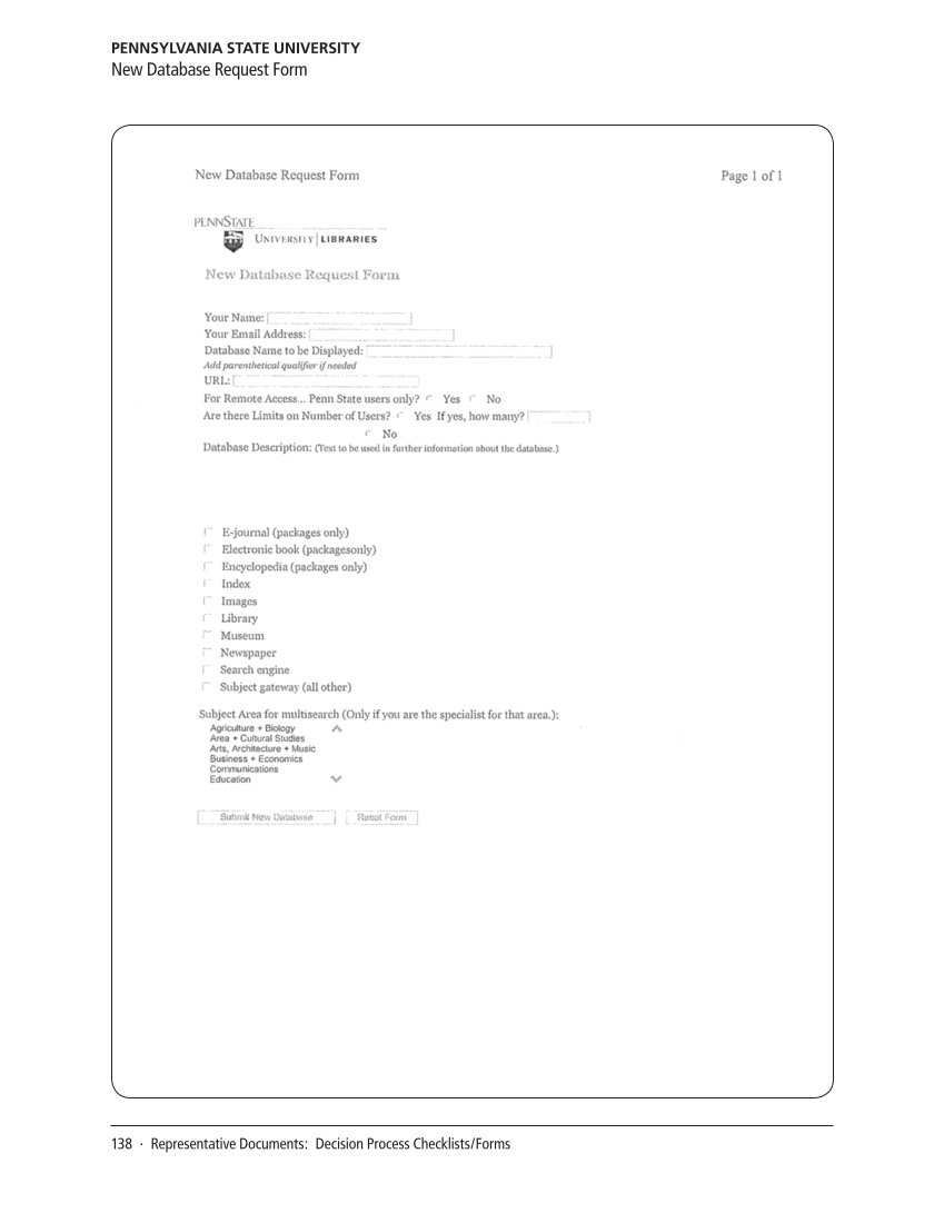 SPEC Kit 316: Evaluating E-resources (July 2010) page 138