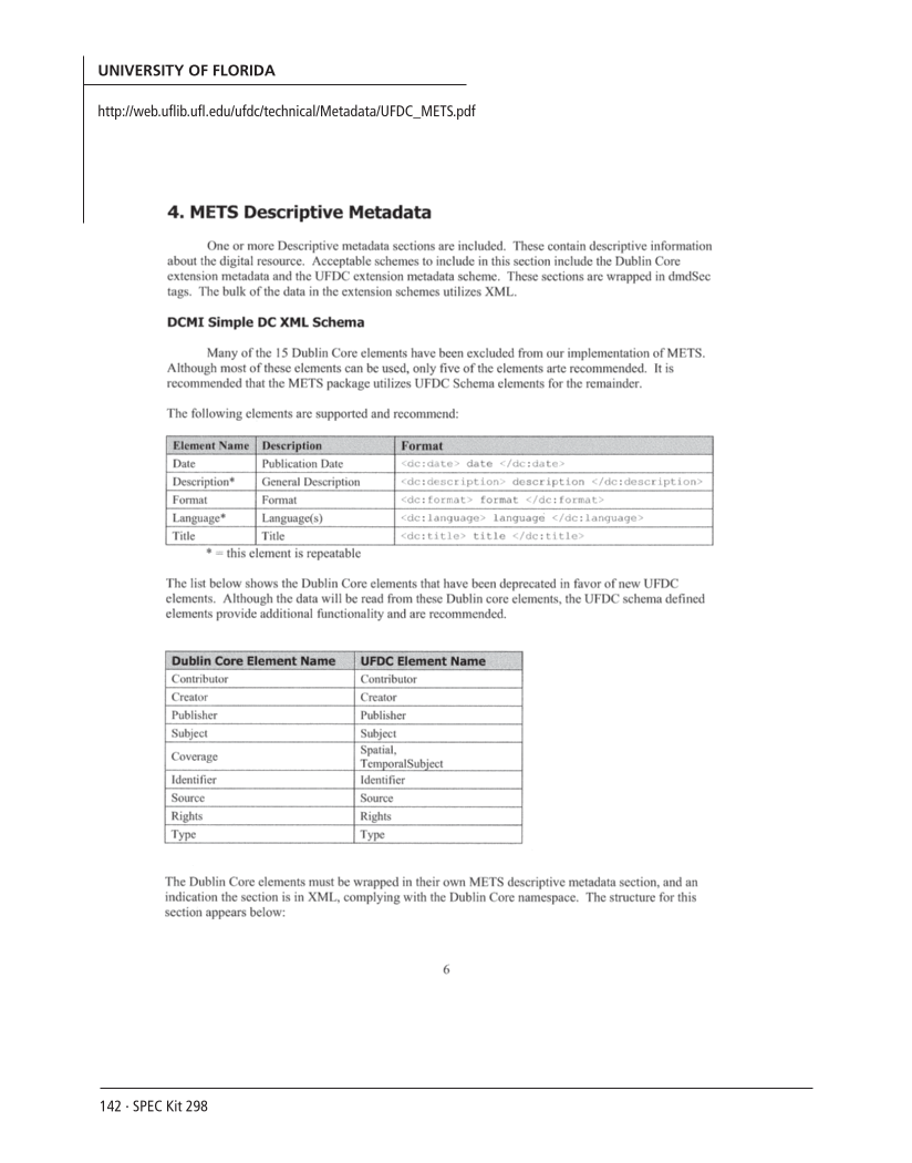 SPEC Kit 298: Metadata (July 2007) page 142