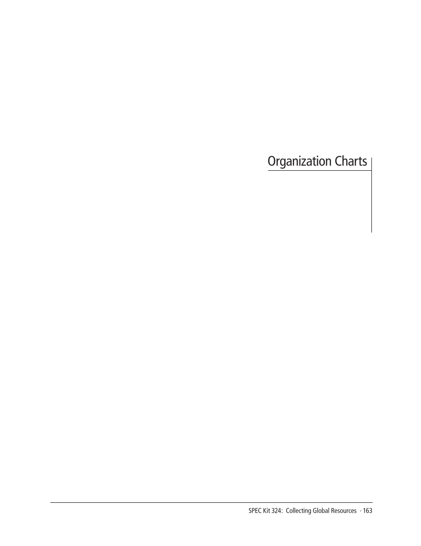SPEC Kit 324: Collecting Global Resources (September 2011) page 163